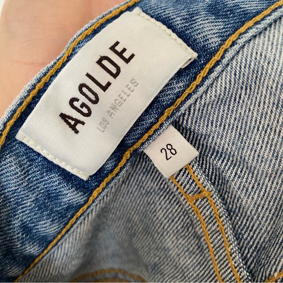 AGOLDE Parker Cut-Off Denim Shorts - swapmeat - Picture 6 of 8